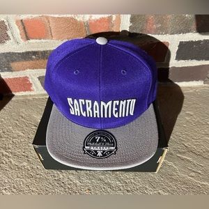 ✨Mitchell and Ness Purple Sacramento Kings hat✨